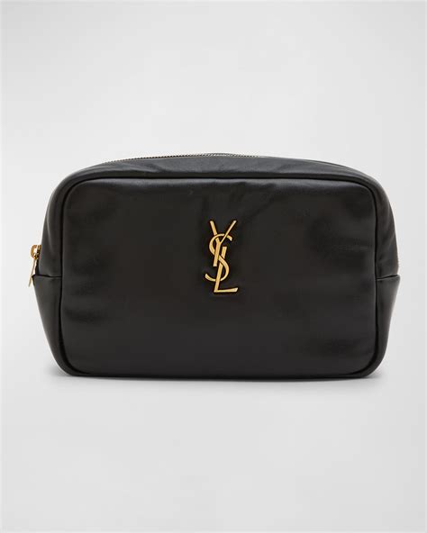 ysl cosmetic case|Saint Laurent Mini Cosmetic YSL Pouch in Padded Smooth Leather.